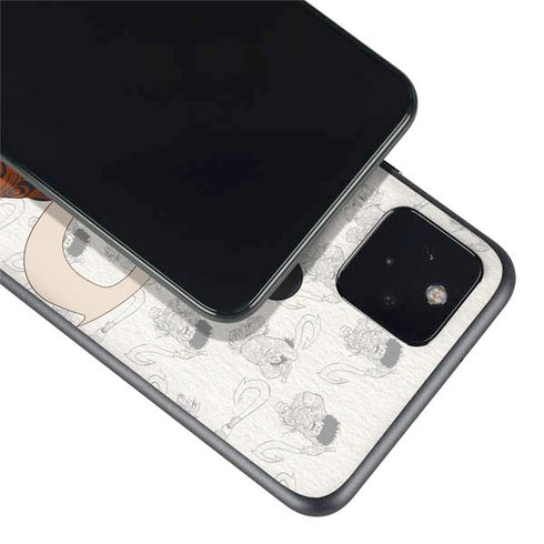 Disney Princess Moana Maui Pattern Google Pixel 5a Skin